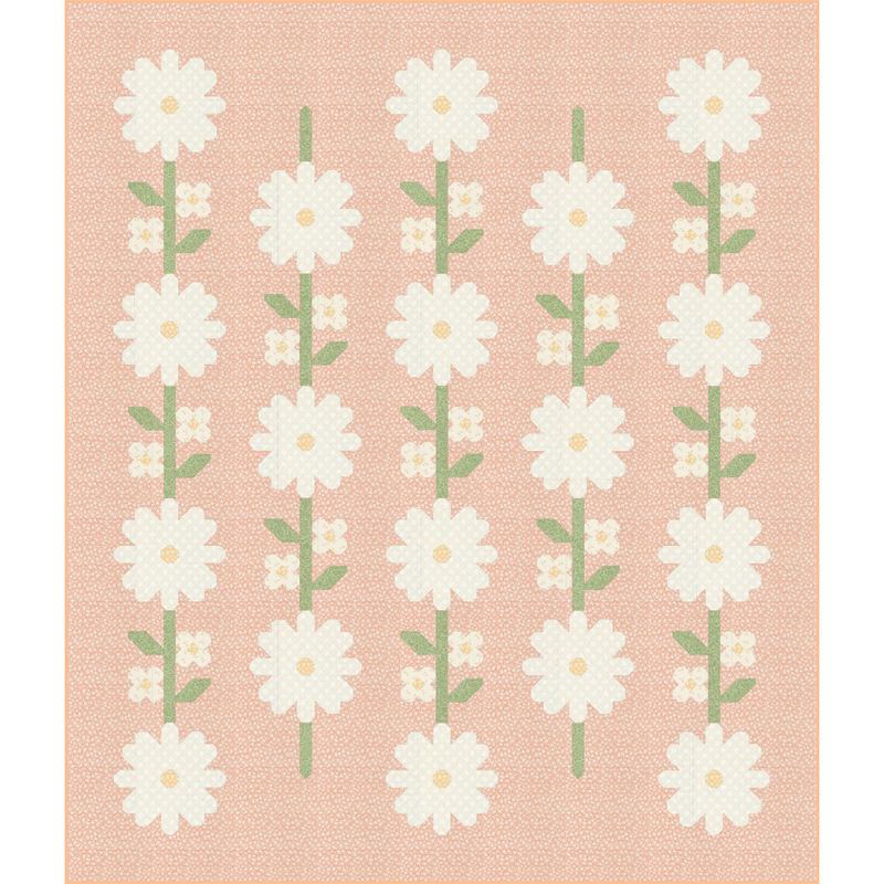 Daisy Chain 2 Quilt Pattern by Heather Briggs of My Sew Quilty Life Paper Pattern | MSQL 151