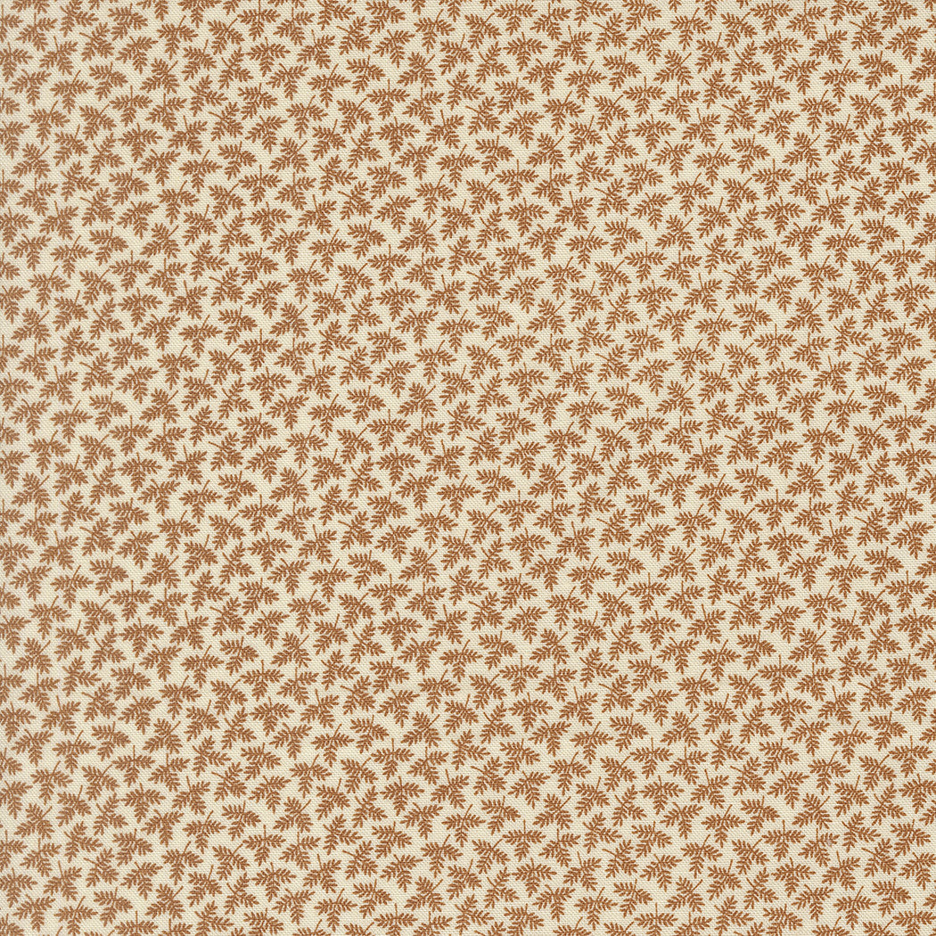 PRESALE Butternut and Sage Fall Foliage Cinnamon Yardage by Fig Tree & Co for Moda Fabrics | 35444 11