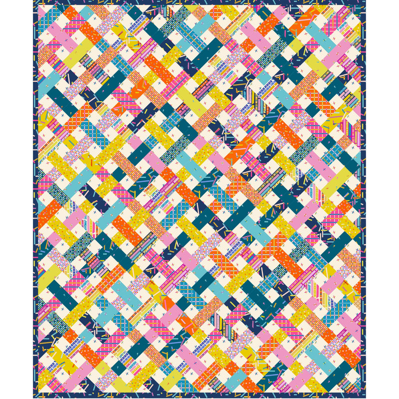 The Charlotte Custom Quilt Kit With Washi Plus by Rashida Coleman Hale | Quilt Size 68" x 80"