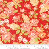 Portofino Tuscan Blooms Pomegranate Yardage by Fig Tree & Co for Moda Fabrics | 35390 16