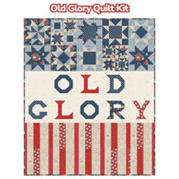 PRESALE Old Glory Quilt Kit With Independence by the RBD Designers for Riley Blake Designs | Quilt Size 60" x 72"