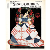 PRESALE Sew America Betsy Ross Main Panel by J. Wecker Frisch for Riley Blake Designs | Panel Size 35 1/2" x 43 1/2" | PD17340-PANEL