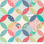 Vintage Happy 2 Multi Quilted Yardage by Lori Holt of Bee In My Bonnet for Riley Blake Designs | C9145 MULTI