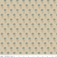 PRESALE Threads of Grace Flora Taupe Yardage by Kassidy Grace for Riley Blake Designs | C16821-TAUPE