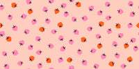PRESALE Strawberry Pale Peach Strawberry Toss Yardage by Kimberly Kight for Ruby Star Society | RS3085 14