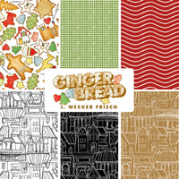 Gingerbread Custom Fat Quarter Bundle by J. Wecker Frisch for Riley Blake Designs | 6 Fat Quarters | Curated Bundle