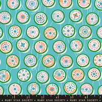 Trinketry Spools Turquoise Yardage by Melody Miller for Ruby Star Society | RS0111 18