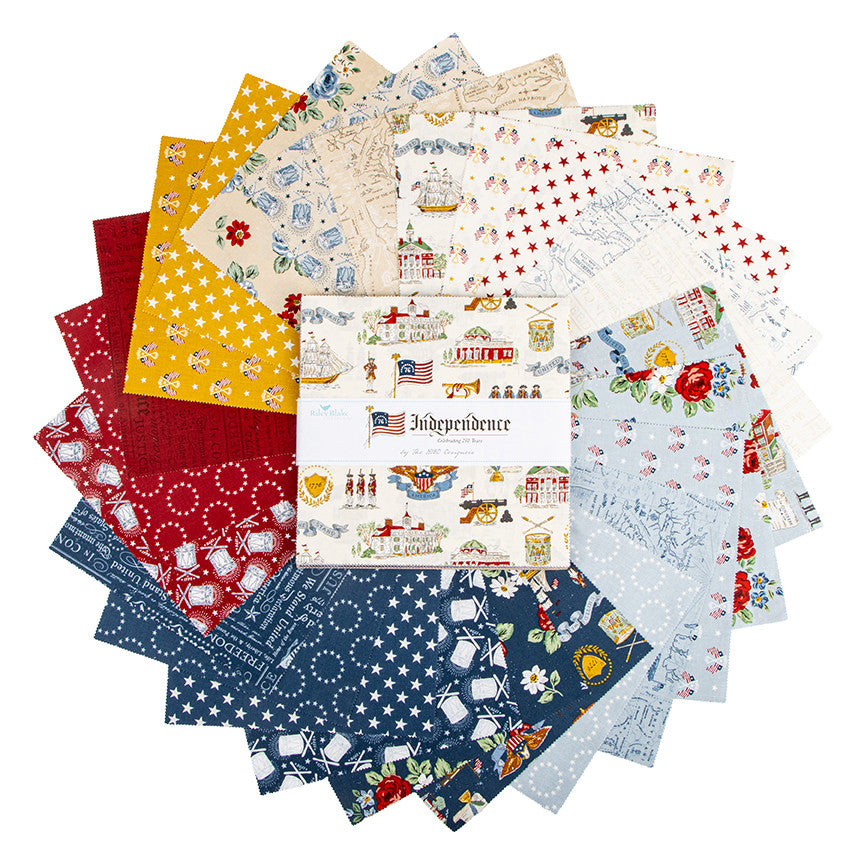 PRESALE Independence 10" Stacker by the RBD Designers for Riley Blake Designs | 42 Pcs | 10-17330-42