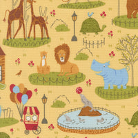 Animal Park Fun Animal Park Scenic Banana Yardage by Stacy Iest Hsu for Moda Fabrics | 20960 19