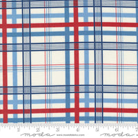 Grand Haven Plaid Cream Yardage by Minick & Simpson for Moda Fabrics | 14989 11