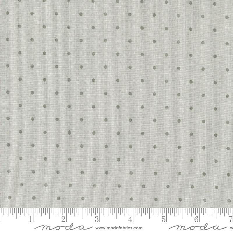 Magic Dot Silver Yardage by Lella Boutique for Moda Fabrics | 5230 17