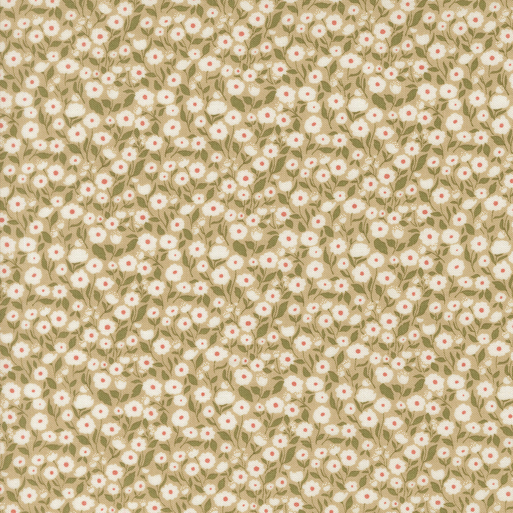 PRESALE Garden Glam Wild N Free Oatmeal Yardage by Lella Boutique for Moda Fabrics | 5271 12