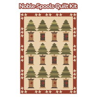 Noble Spools Quilt Boxed Kit With Sewing Your Oats by Karen Walker for Riley Blake Designs | KT-15700