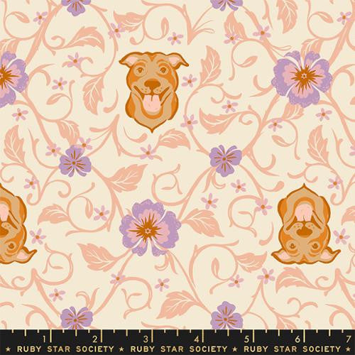 PRESALE Dog Park Shell Pitbull Yardage by Sarah Watts of Ruby Star Society for Moda Fabrics | RS2095 11 | Cut Options