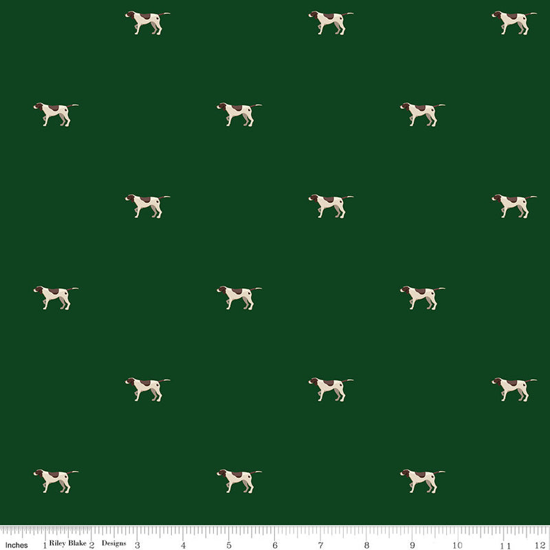 Plaid-Venture Club Pointers Forest Yardage by The RBD Designers for Riley Blake Designs | C17044-FOREST