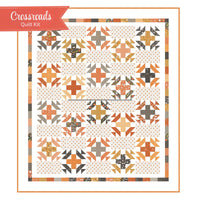 PRESALE Crossroads Quilt Kit With Birch and Willow by Sherri & Chelsi for Moda Fabrics | Quilt Size 65 1/2” x 74 1/2”