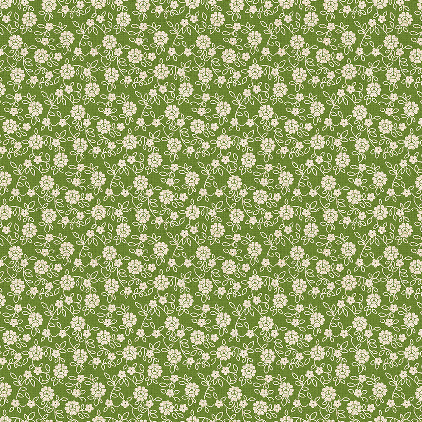PRESALE Baked With Love Family Olive Yardage by Lori Holt of Bee in My Bonnet | C17781-OLIVE