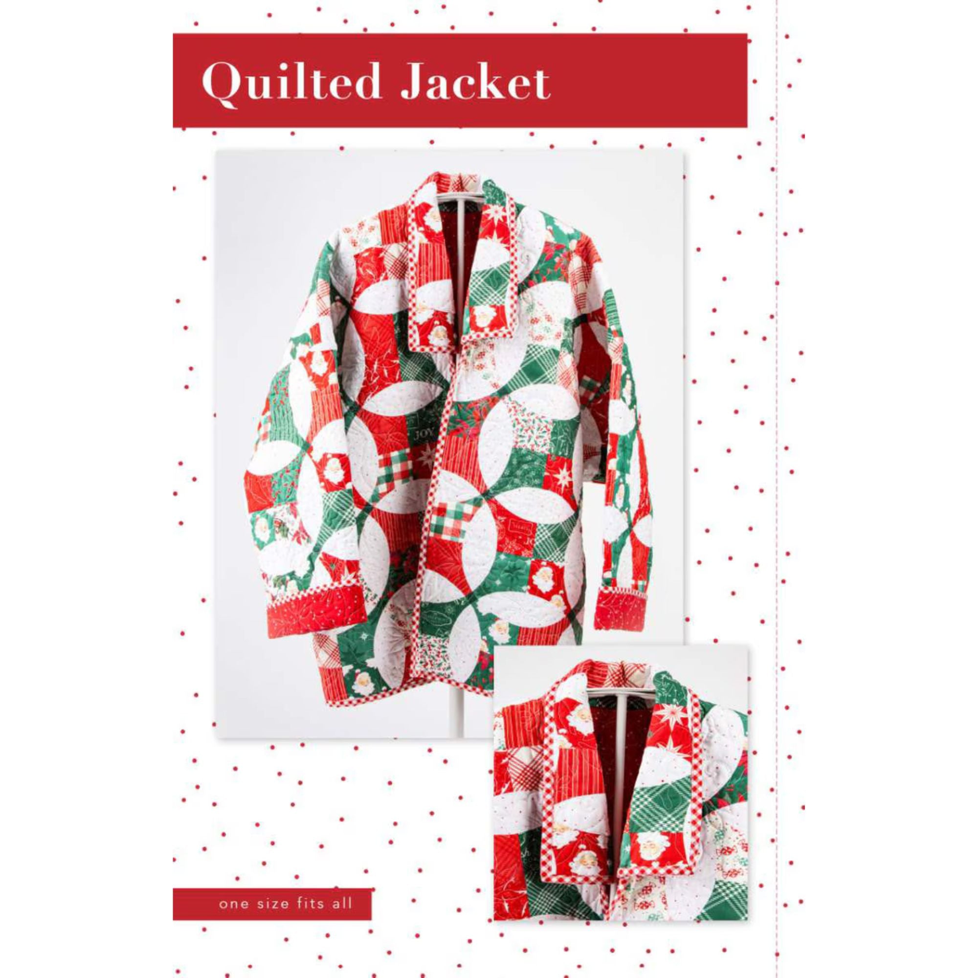Quilted Jacket Pattern by Paula McKinlay | P204-JACKET
