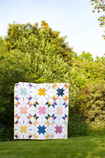 Starshine Quilt Pattern by Modernly Morgan | Fat Quarter Friendly | 3 Sizes