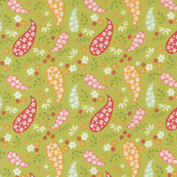 PRESALE Raspberry Summer Paisley Lime Yardage by Sherri & Chelsi for Moda Fabrics | 37691 17