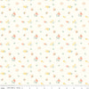 New Beginnings Sweet Peas Cream Yardage by Sandy Gervais for Riley Blake Designs | C15752-CREAM