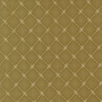 PRESALE Butternut and Sage Autumn Trellis Olive Yardage by Fig Tree & Co for Moda Fabrics | 35448 14
