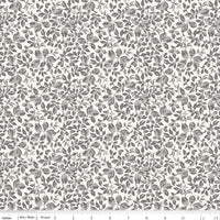 PRESALE Ink & Ivory Leaves Ivory Yardage by the RBD Designers for Riley Blake Designs | C16913-IVORY