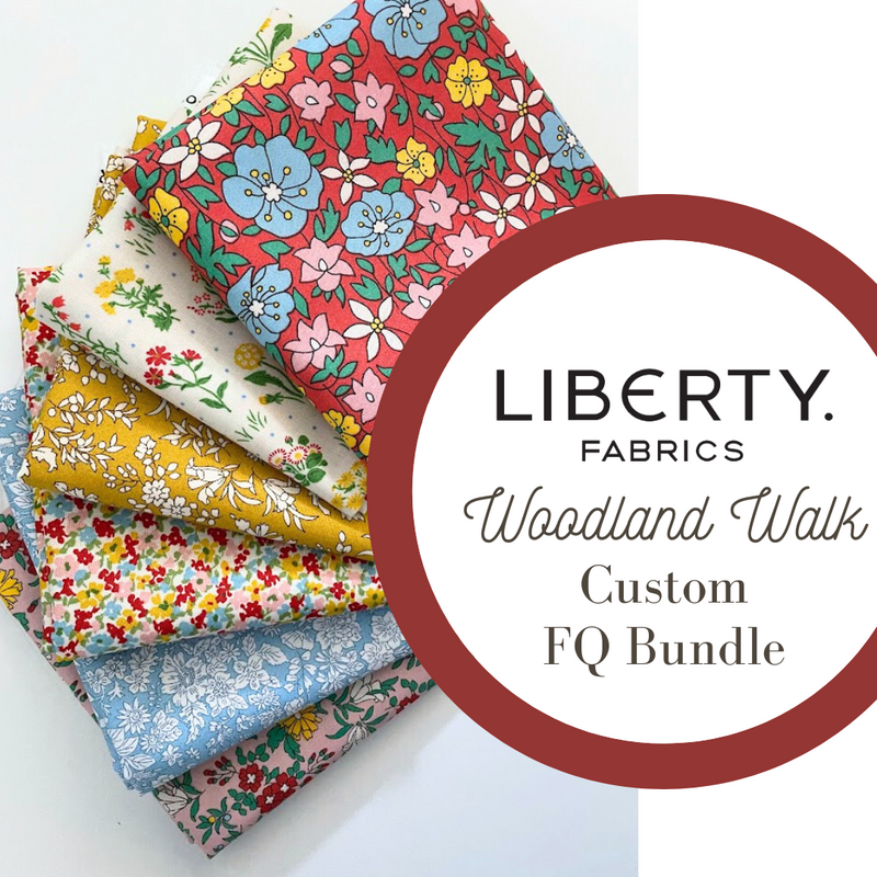 Liberty of London Woodland Walk Custom Bundle by Liberty Fabrics | 6 FQs