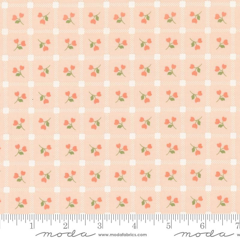 Dainty Meadow Picnic Petals Blush Yardage by Heather Briggs of My Sew Quilty Life for Moda Fabrics | 31742 16