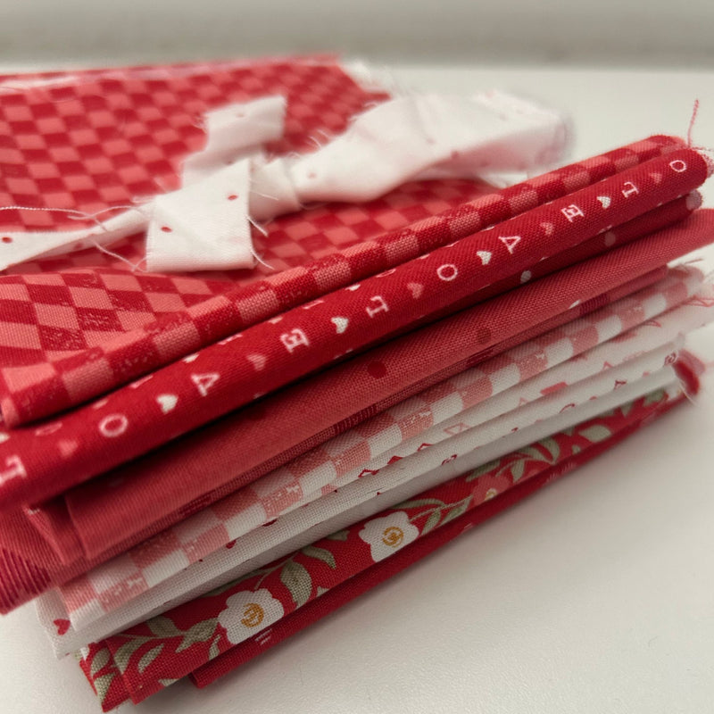 Love Blooms Custom Fat Eighth Bundle by Lella Boutique for Moda Fabrics | 12 Fat Eighths