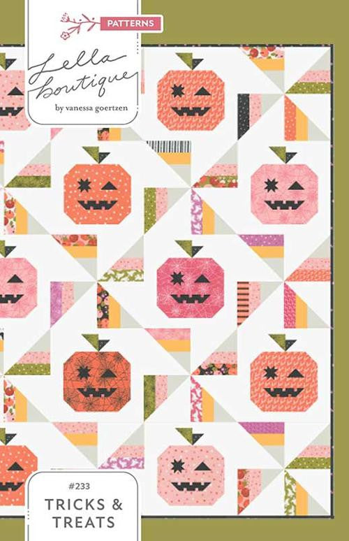 Tricks & Treats Quilt Pattern by Lella Boutique | LB 233  | Jelly Roll Friendly!