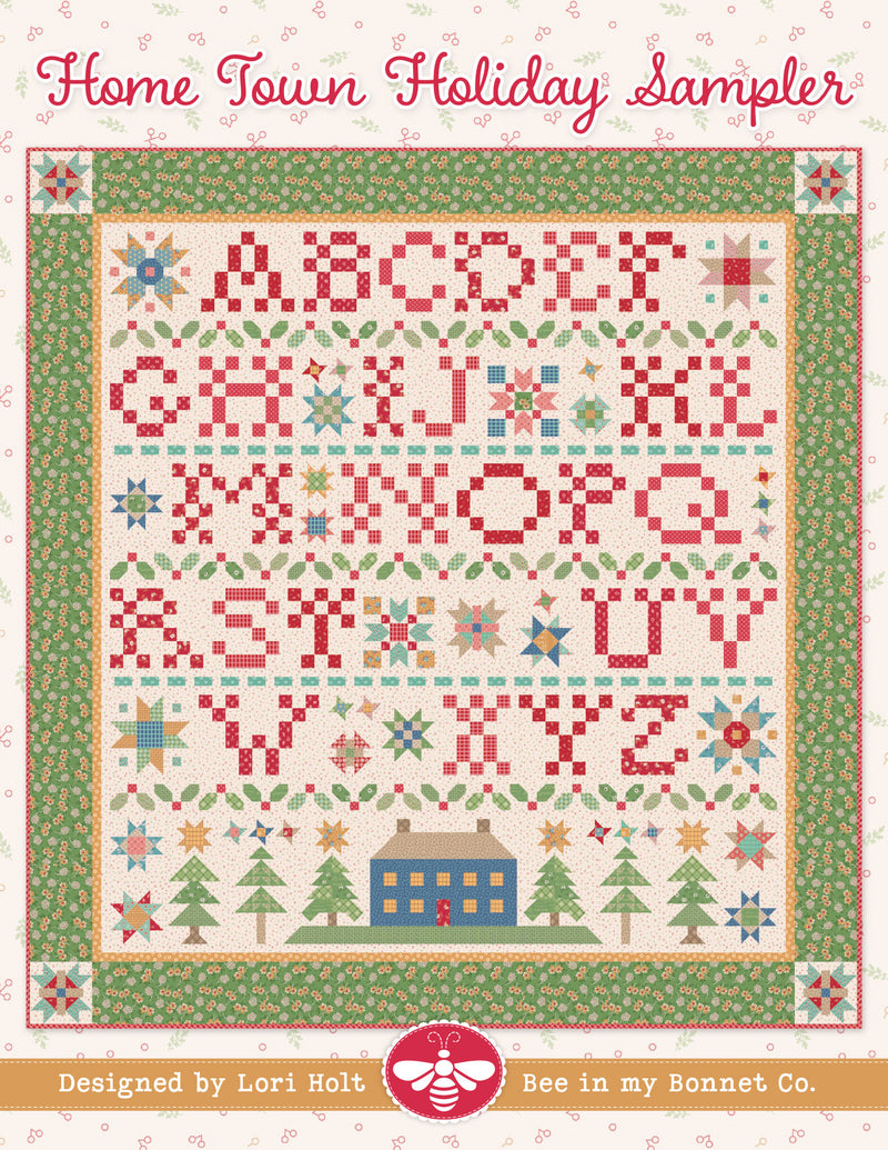 Home Town Holiday Sampler Quilt Pattern It's Sew Emma Home Town Sampler Quilt Pattern | ISE-284