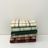 Plaid-Venture Club Custom Fat Quarter Bundle by The RBD Designers for Riley Blake Designs | 6 FQS | Curated Bundle
