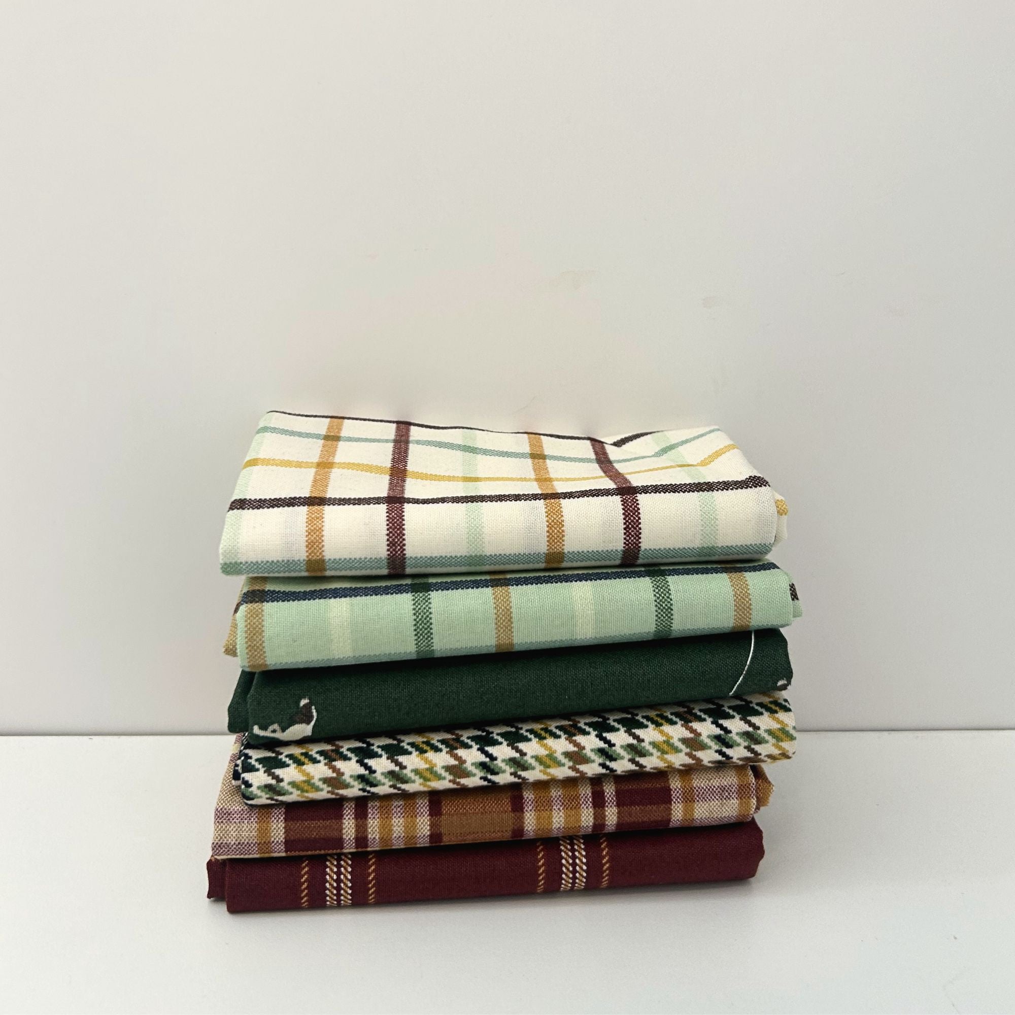 Plaid-Venture Club Custom Fat Quarter Bundle by The RBD Designers for Riley Blake Designs | 6 FQS | Curated Bundle