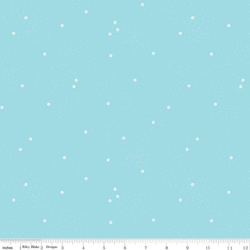 Dainty Daisy Waterfall Yardage by Beverly McCullough for Riley Blake Designs |C665 WATERFALL