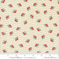 Grand Haven Floral Moire Cream Yardage by Minick & Simpson for Moda Fabrics | 14987 11