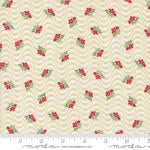 Grand Haven Floral Moire Cream Yardage by Minick & Simpson for Moda Fabrics | 14987 11