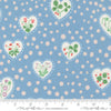 PRESALE Funny Valentine Flower Heart Sky Yardage by Lizzy House for Moda Fabrics | 37144 25