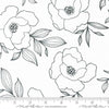 Gilded Paper Bold Blossoms Yardage by Alli K Design for Moda Fabrics | 11530 11