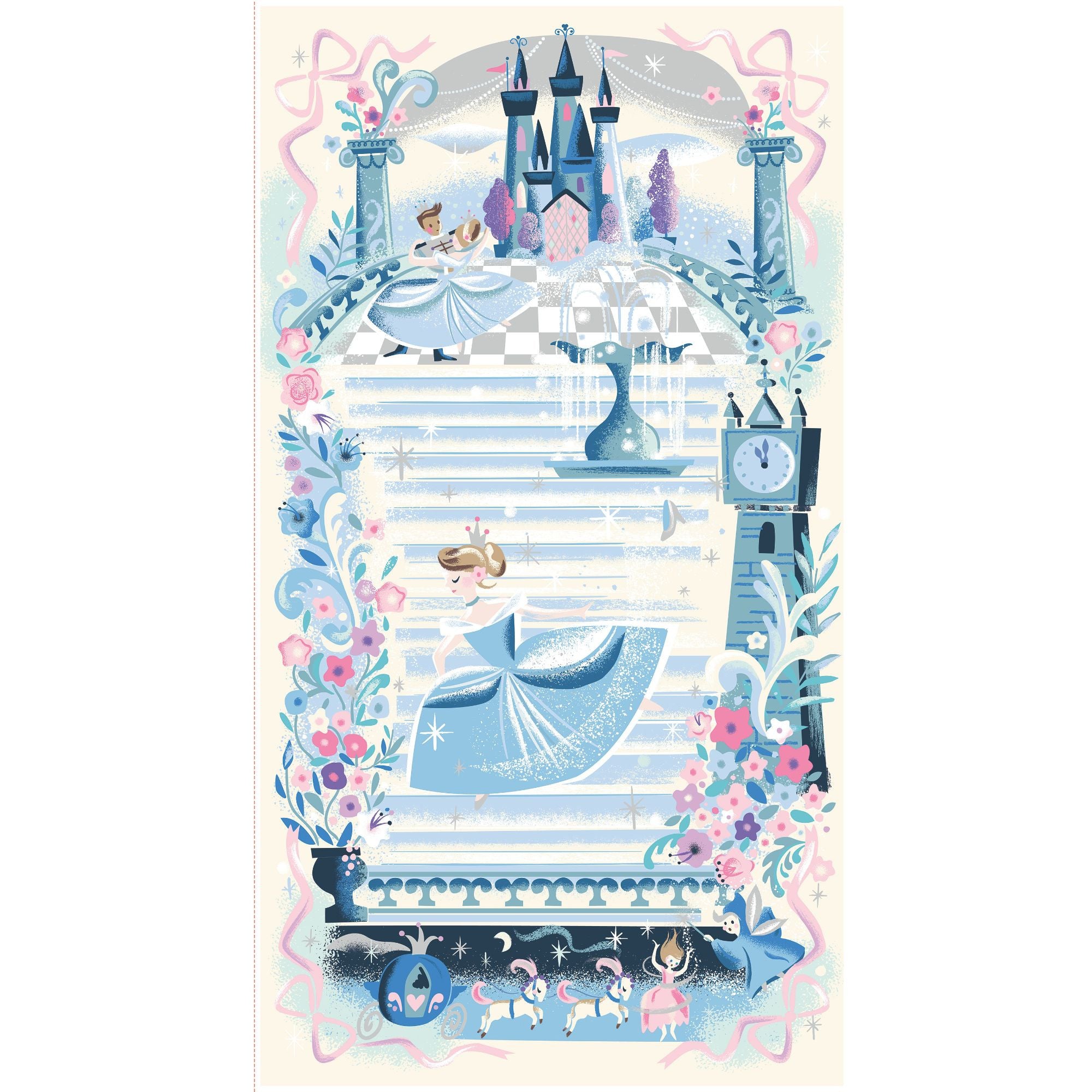 PRESALE Wishes Panel Sparkle by Jill Howarth for Riley Blake Designs | Panel Size 23 1/2" x 43 1/2" | SP18077-PANEL