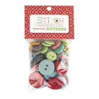 Stitch Cute Little Buttons by Lori Holt of Bee in My Bonnet |  Multi Colored Buttons | ST-21954