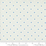 Grand Haven Star Check Cream Sky Yardage by Minick & Simpson for Moda Fabrics | 14982 26