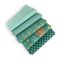 Delightfully Yours Custom Fat Quarter Bundle Poolside by Sherri & Chelsi for Moda Fabrics  | Curated Bundle | 5 Fat Quarters