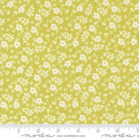 Delightfully Yours Blossoms Chartreuse by Sherri & Chelsi for Moda Fabrics | 37701 14