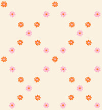 PRESALE Best Day Ever Diamond Flowers Posy Orange Yardage by Melody Miller for Ruby Star Society | RS0107 12