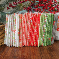 PRESALE Poinsettia and Pear Fat Eighth Bundle by Sherri & Chelsi for Moda Fabrics | 34 SKUs | 37710F8