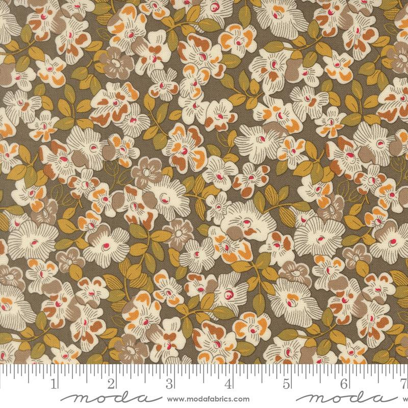 PRESALE Butternut and Sage Fields of Flowers Earth Yardage by Fig Tree & Co for Moda Fabrics | 35442 20
