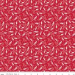 Merry Little Christmas Red Holly Yardage by My Mind's Eye for Riley Blake Designs |C14845 RED