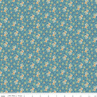 Autumn Raindrop Bouquet Yardage by Lori Holt for Riley Blake Designs | C14656 RAINDROP Cut Options