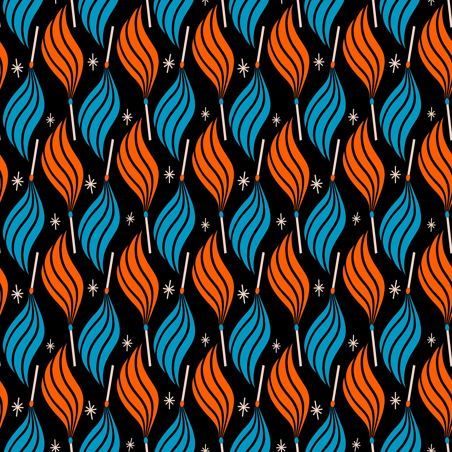 PRESALE Trinketry Lit Black Yardage by Melody Miller for Ruby Star Society | RS0113 17